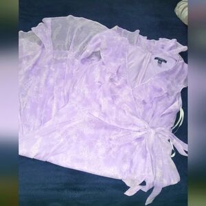 Chaps size 14 purple dress